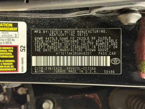 Certified 2024 Toyota Camry SE image 30