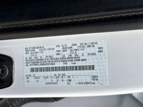 Used 2024 Ford F150 XL w/ Equipment Group 103A High AWD/4WD image 33