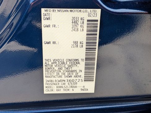 Used 2023 Nissan Altima 2.5 SR image 34