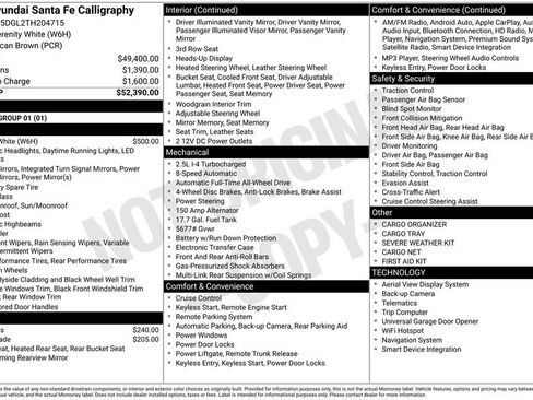 New 2026 Hyundai Santa Fe Calligraphy AWD/4WD image 27
