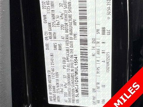 Certified 2021 Lincoln Corsair AWD w/ Equipment Group 101A image 20