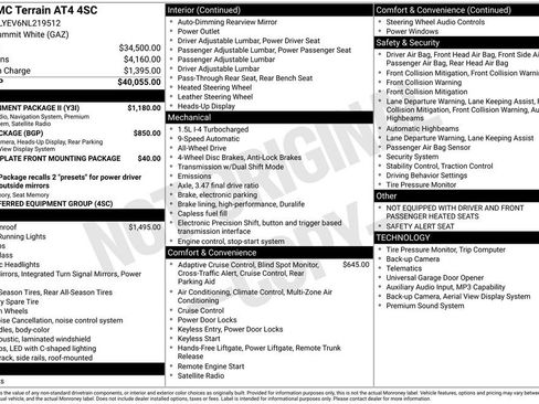 Used 2022 GMC Terrain AT4 w/ Infotainment Package II image 47