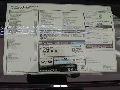 New 2026 BMW M440i Convertible image 19