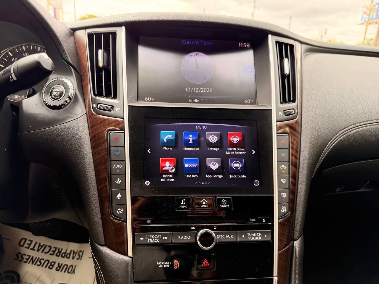 Used 2018 INFINITI Q50 Luxe w/ Cargo Package (L95) RWD image 21