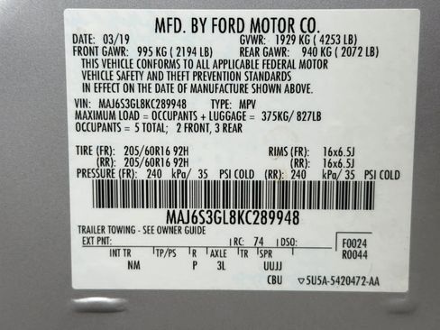 Used 2019 Ford EcoSport SE image 28