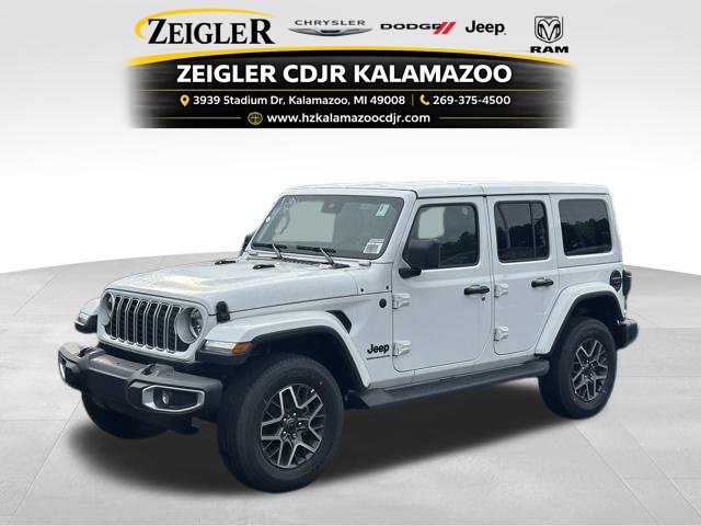 New 2025 Jeep Wrangler Unlimited Sahara w/ Safety Group AWD/4WD image 1
