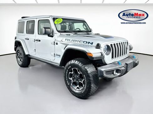 Used 2023 Jeep Wrangler Unlimited Rubicon 4xe w/ Cold Weather Group AWD/4WD image 1