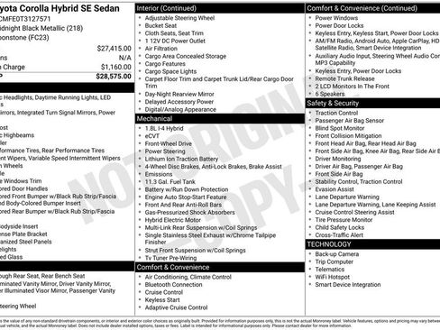 Used 2026 Toyota Corolla SE image 4