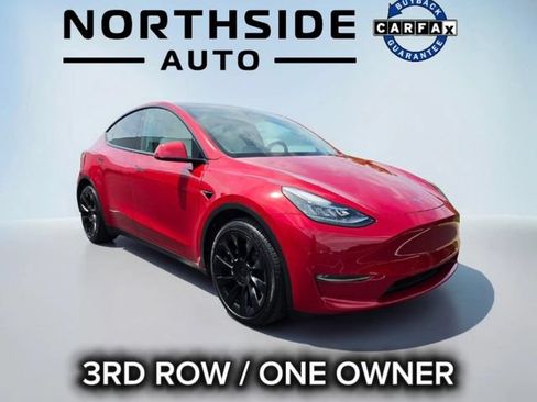Used 2022 Tesla Model Y Long Range AWD/4WD image 1