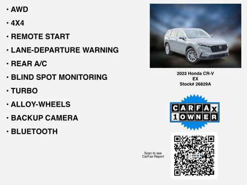 Certified 2023 Honda CR-V EX image 7