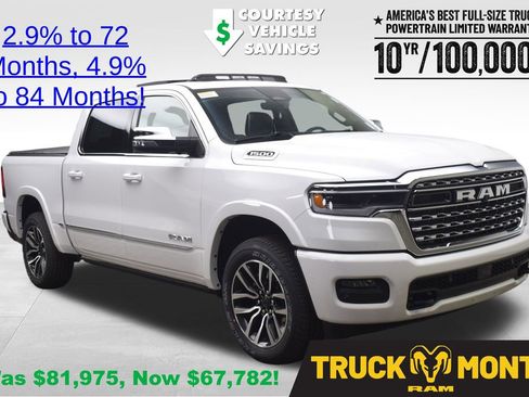 New 2026 RAM 1500 Limited w/ Body Color Bumper Group image 1