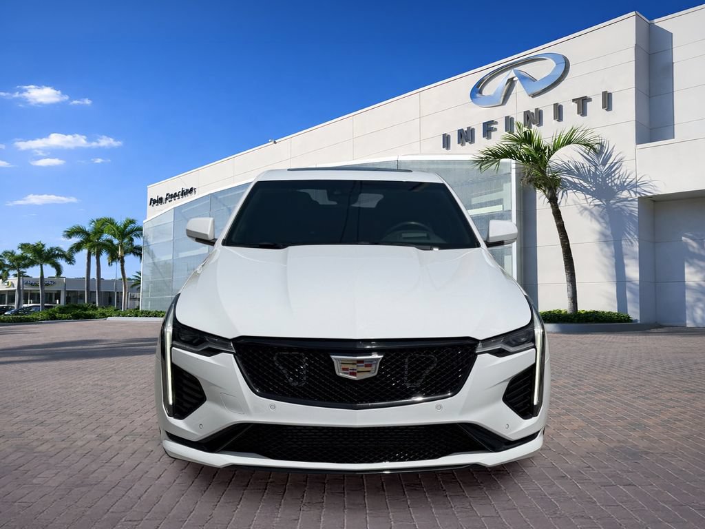Used 2022 Cadillac CT4 V w/ Navigation Package AWD/4WD image 2