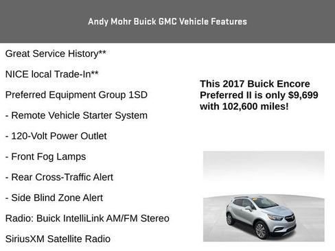 Used 2017 Buick Encore Preferred image 4