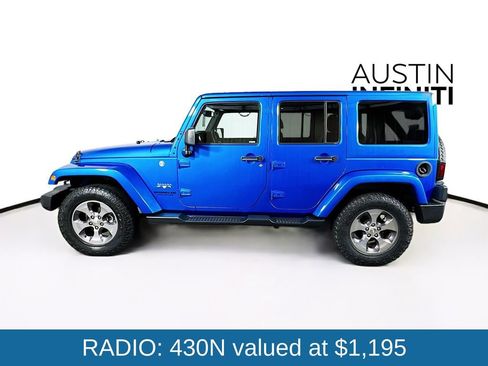 Used 2016 Jeep Wrangler Unlimited Sahara w/ Max Tow Package AWD/4WD image 4