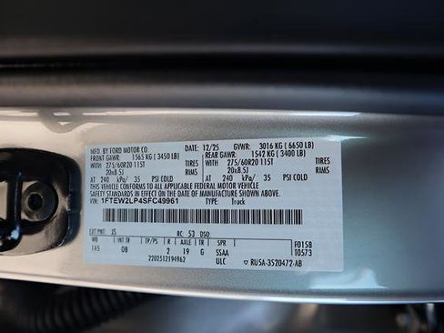 New 2025 Ford F150 STX w/ Equipment Group 200A image 24