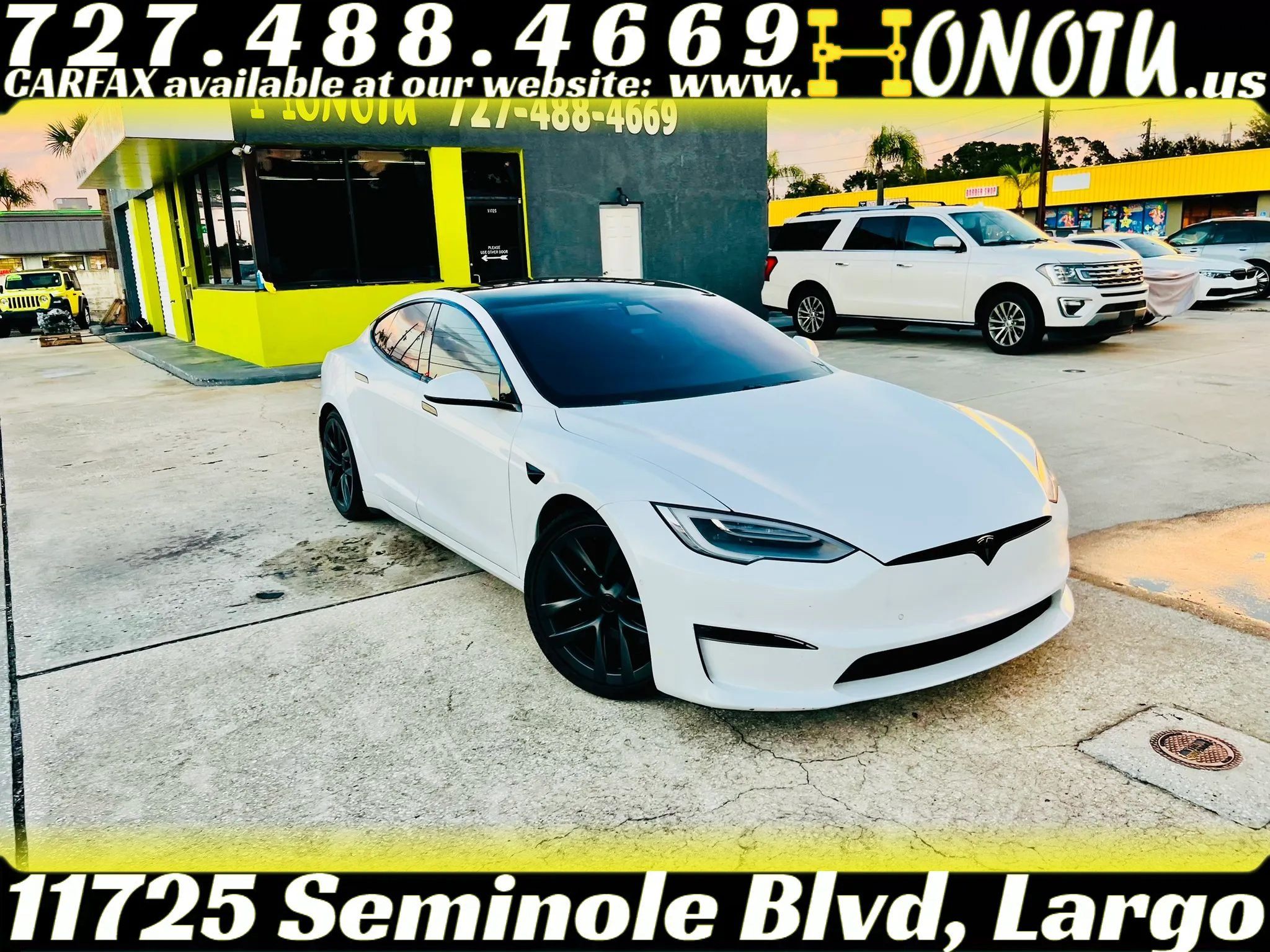 Used 2021 Tesla Model S Long Range AWD/4WD image 9