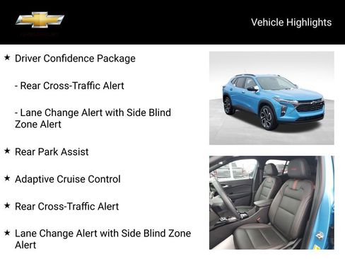 Used 2025 Chevrolet Trax RS w/ Driver Confidence Package image 20