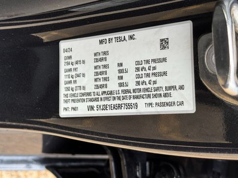 Used 2024 Tesla Model 3 RWD image 47