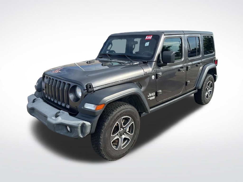 Used 2018 Jeep Wrangler Unlimited Sport S AWD/4WD image 3