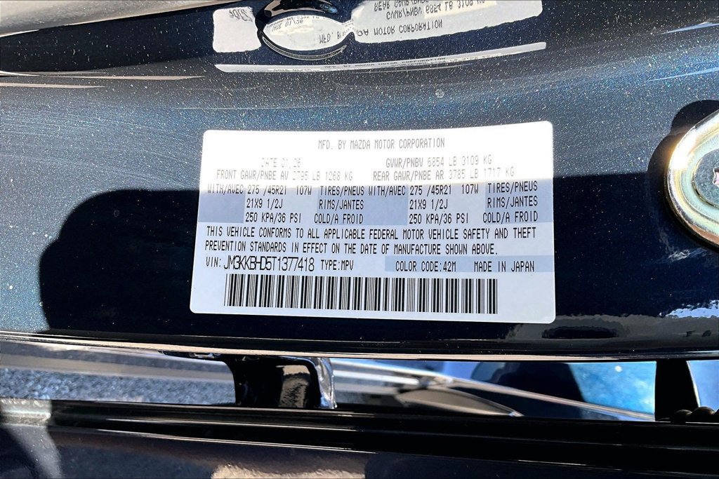 Certified 2026 MAZDA CX-90 3.3 Turbo w/ Preferred Package AWD/4WD image 17