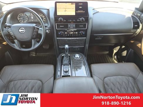 Used 2023 Nissan Armada Platinum w/ Captain's Chairs Package AWD/4WD image 28