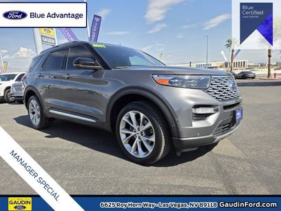 Certified 2021 Ford Explorer Platinum w/ Equipment Group 601A