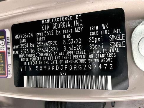 Used 2024 Kia Sorento SX Prestige w/ Sage Leather Package AWD/4WD image 37