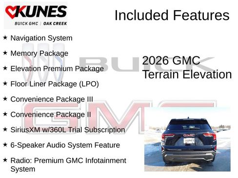 New 2026 GMC Terrain Elevation image 2