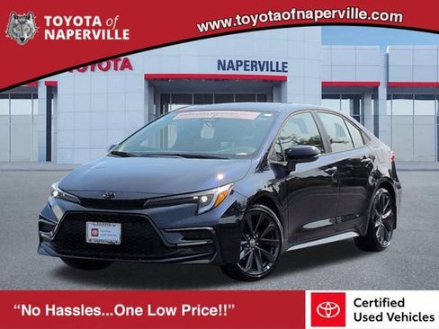 Certified 2025 Toyota Corolla SE w/ SE Premium Package FWD image 1
