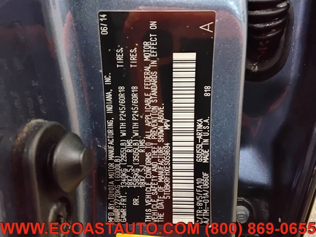 Used 2014 Toyota Highlander Plus AWD/4WD image 18