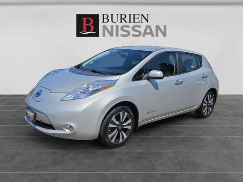 Used 2016 Nissan Leaf SV FWD image 1