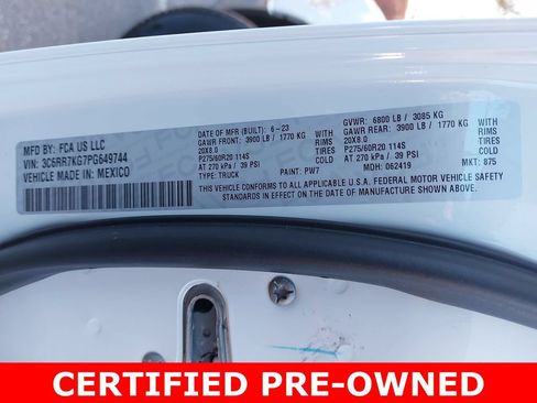 Certified 2023 RAM 1500 Tradesman w/ Tradesman SXT Package AWD/4WD image 35
