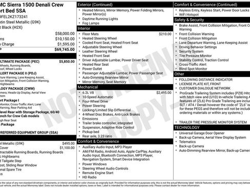 Used 2019 GMC Sierra 1500 Denali w/ Denali Ultimate Package image 14