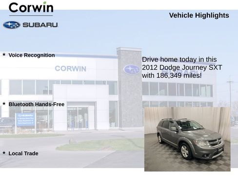 Used 2012 Dodge Journey SXT w/ Flexible Seating Group image 6