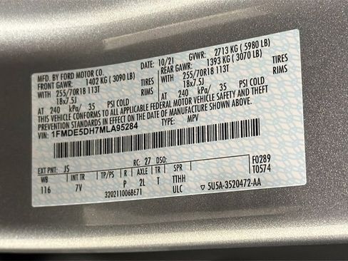 Used 2021 Ford Bronco Outer Banks image 35