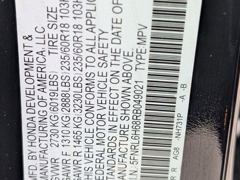 Used 2024 Honda Odyssey EX-L image 22