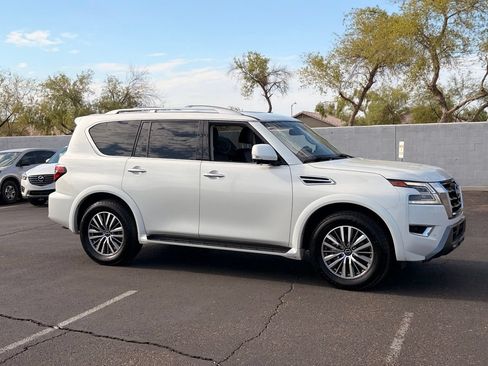 Certified 2024 Nissan Armada SL w/ Captain's Chairs Package RWD image 6