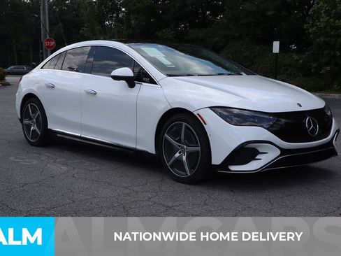Used 2025 Mercedes-Benz EQE 350+ Sedan w/ AMG Line Exterior Package image 4