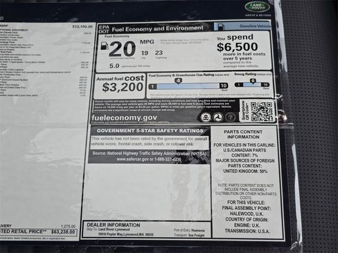 New 2025 Land Rover Discovery Sport Dynamic SE image 35