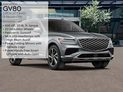 New 2026 Genesis GV80 2.5T Select image 3