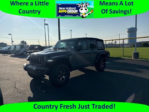 Used 2023 Jeep Wrangler Unlimited Rubicon w/ LED Lighting Group AWD/4WD image 1