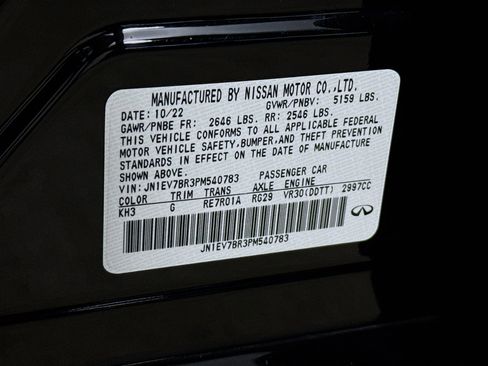 Used 2023 INFINITI Q50 Luxe w/ Cargo Package AWD/4WD image 38