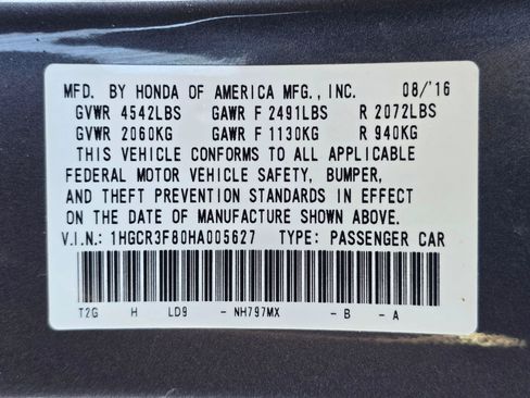 Used 2017 Honda Accord EX-L image 31