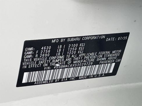 Certified 2025 Subaru Legacy Premium image 31