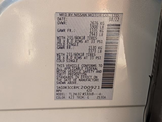 Used 2023 Nissan Pathfinder SL AWD/4WD image 34