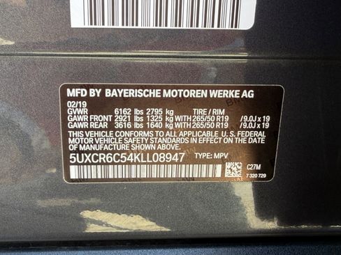 Used 2019 BMW X5 xDrive40i w/ Convenience Package AWD/4WD image 34