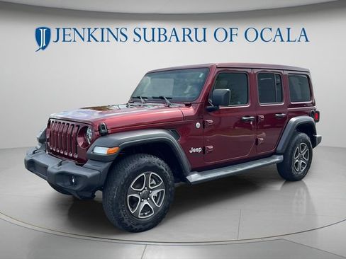 Used 2021 Jeep Wrangler Unlimited Sport w/ Sun And Sound Package AWD/4WD image 7