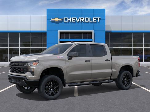 New 2026 Chevrolet Silverado 1500 Custom Trail Boss w/ Turbomax Blackout Package AWD/4WD image 3