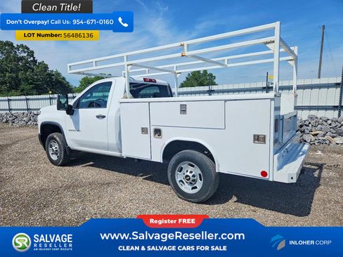 Used 2021 Chevrolet Silverado 2500 W/T w/ WT Convenience Package RWD image 3