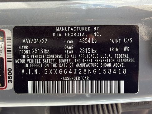 Used 2022 Kia K5 GT-Line w/ GT-Line FWD Premium Package image 30